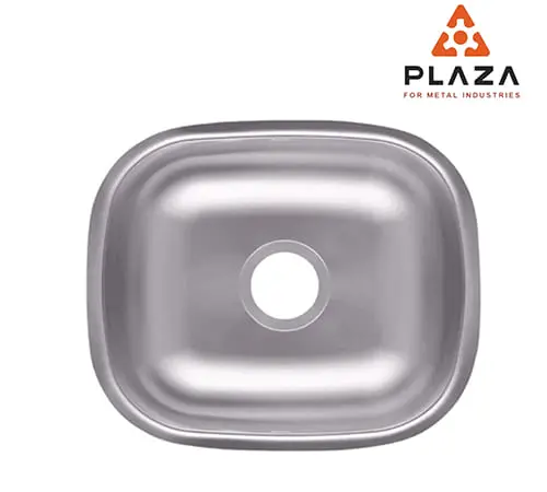 حوض مطبخ بلازا 35*40 
واحد ملي + بدون صرف